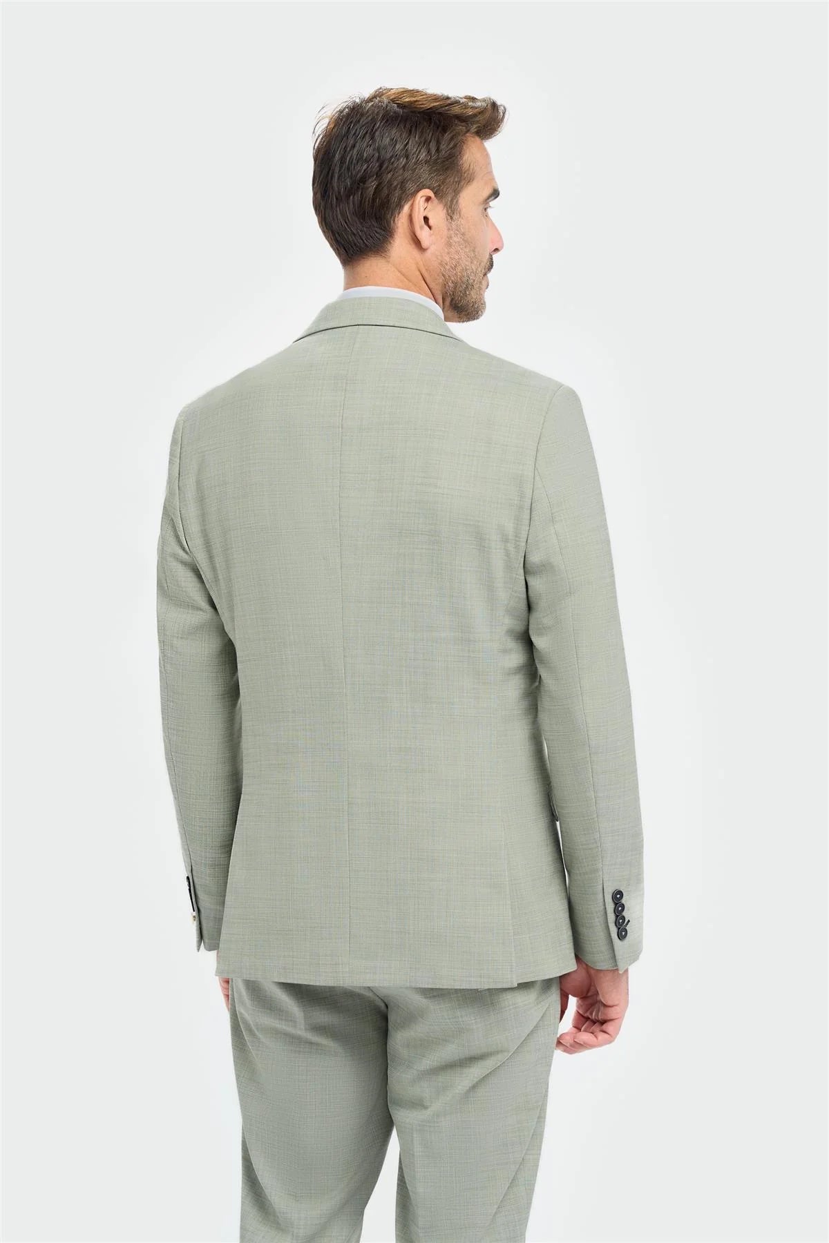 Camden - Blazer sartoriale verde salvia da uomo