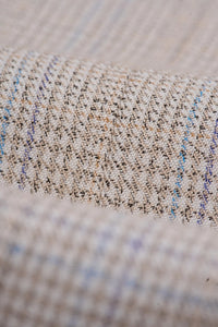 Caridi - Gilet da uomo in tweed beige da sposa