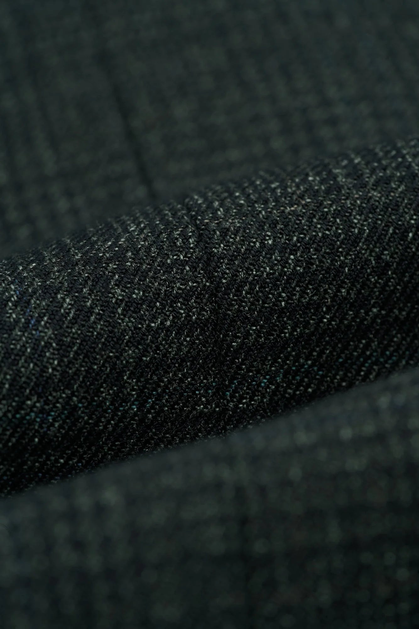 Caridi - Gilet in tweed verde oliva da uomo