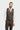 Caridi - Gilet da uomo in tweed marrone