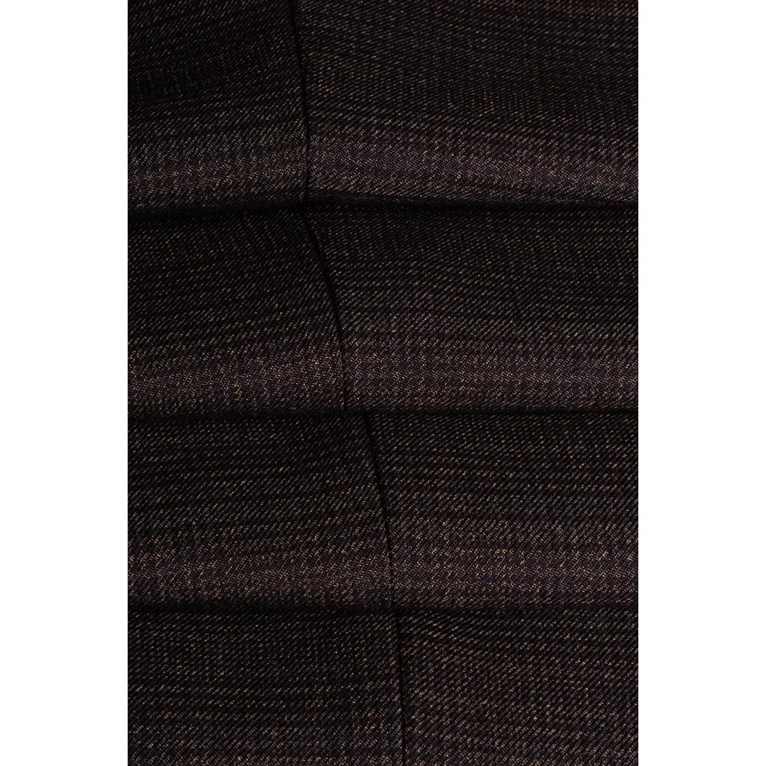 Caridi - Men's Tweed Brown Blazer