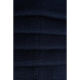 Caridi - Men's Tweed Navy Blue Blazer