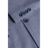 Caridi - Men's Light Blue Wedding Blazer