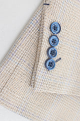 Abito da sposo da uomo 3 pezzi color crema - Cavani Caridi