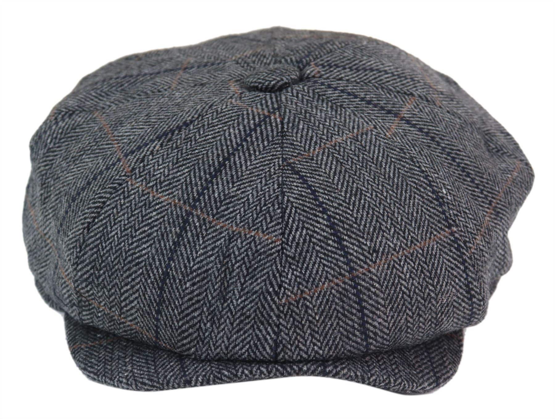 Mens 8 Panel Peaky Blinders Cap -  Cavani Albert