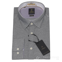 Cavani CV-65 - Men's Cotton Stretch Smart Shirt - Black/Blue/Navy/Pink/White