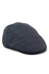 Cappello Cavani Martez - Cappello da nonno da uomo blu navy, berretto piatto a spina di pesce, vintage, retrò, Del Boy, classico, Gatsby, Peaky Blinders