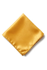 Cravatta in raso Cavani - Cravatta in raso di seta coordinata da uomo, fazzoletto e fermacravatta a pois, per matrimonio, ballo di fine anno, ufficio