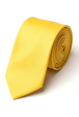 Cravatta in raso Cavani - Cravatta in raso di seta coordinata da uomo, fazzoletto e fermacravatta a pois, per matrimonio, ballo di fine anno, ufficio