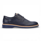 Claret - Scarpe Derby stringate da uomo in pelle blu