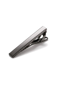 Set regalo cravatta in argento punteggiato, fazzoletto da taschino, gemelli, spilla da cravatta in raso a pois