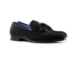 Mens Diamond Dancing Shoes with Tassels
