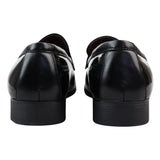 Men's Patent Tassel Slip On Black Loafers