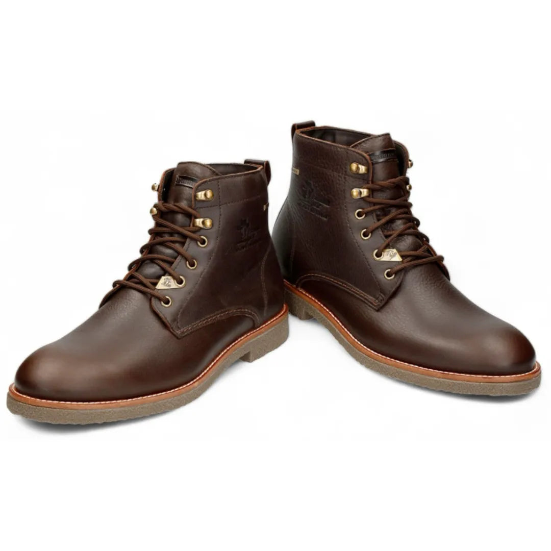 Glasgow GTX C2 - Men's Brown Leather Lace Up Ankle Boots