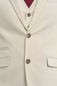 Hampton - Abito da uomo a tre pezzi beige