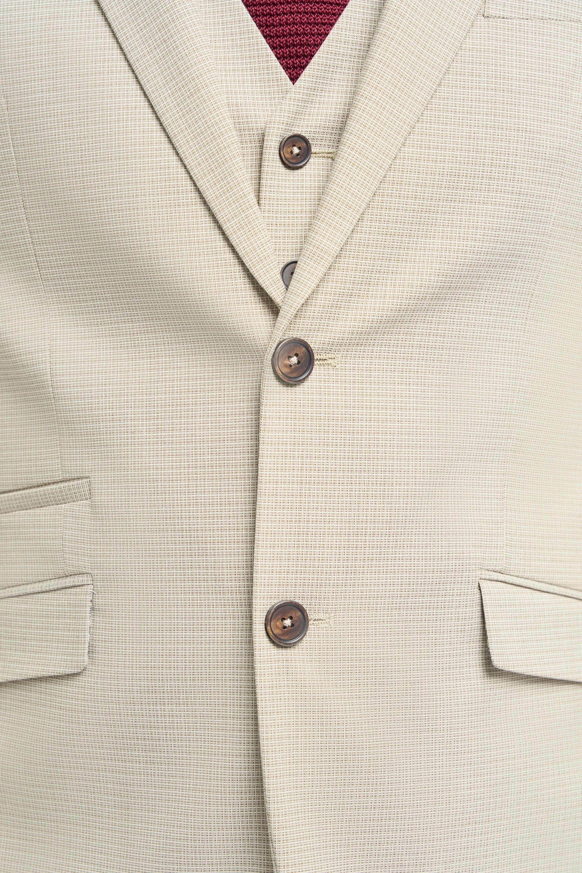 Hampton - Abito da uomo a tre pezzi beige