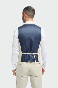 Hampton - Abito da uomo a tre pezzi beige