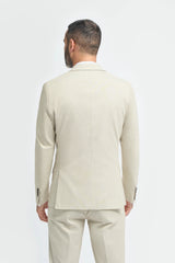 Hampton - Blazer da uomo beige