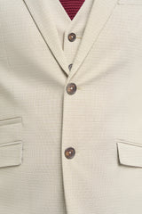 Hampton - Blazer da uomo beige