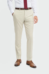 Hampton - Pantaloni beige da uomo