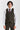 Gilet da uomo Harris in tweed verde a spina di pesce