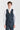 Harris - Gilet da uomo in misto lana tweed blu navy