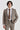 Harris - Blazer da uomo in tweed marrone a spina di pesce