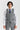 Gilet da uomo Harris in tweed grigio a spina di pesce