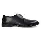 Henley - Scarpe Derby classiche da uomo nere con punta liscia