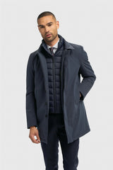Heston - Cappotto imbottito casual leggero da uomo