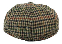 Men's Tweed 8 Panel Newsboy Hat