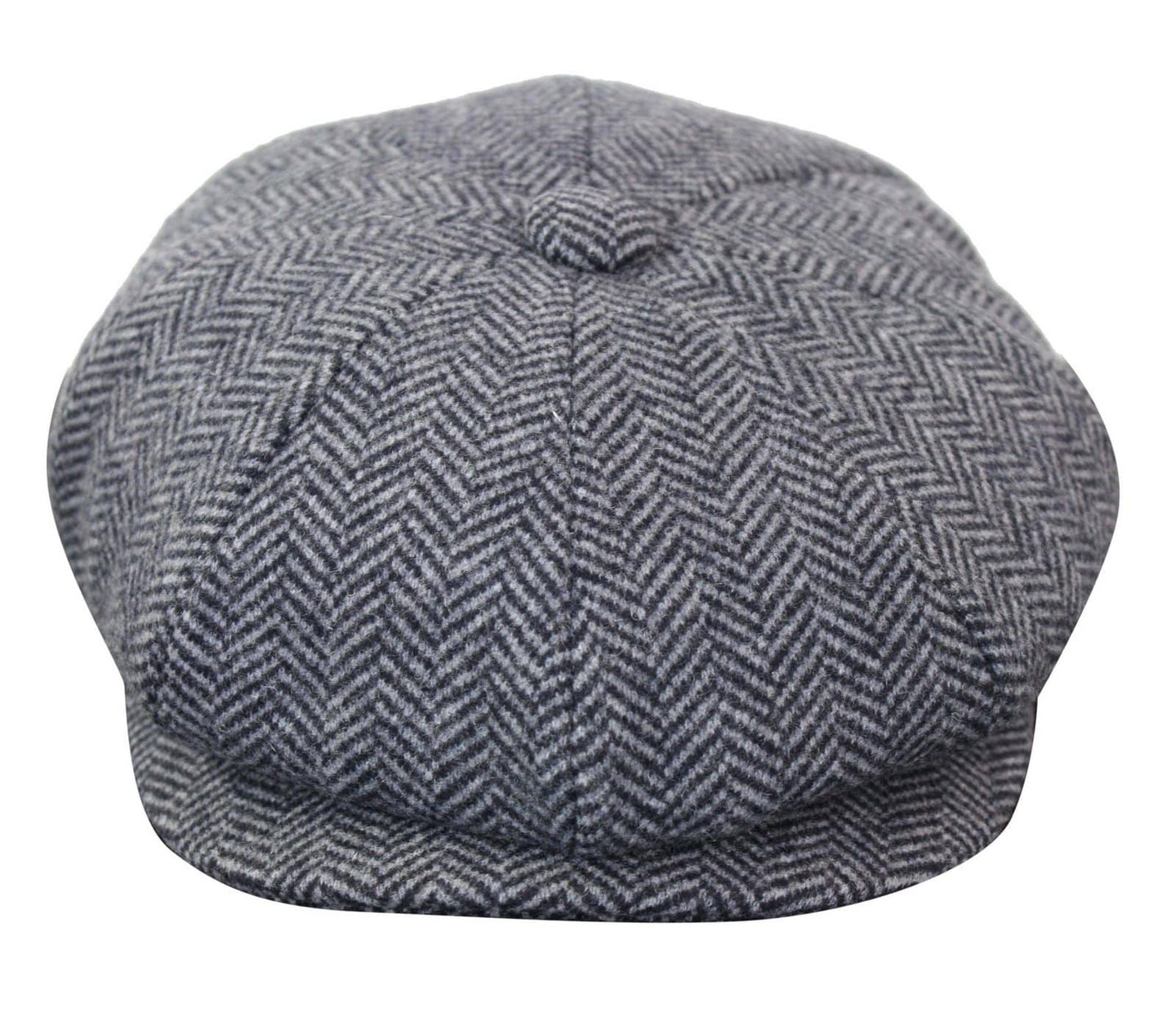 HT6316 - Mens Herringbone Tweed Peaky Blinders Hat