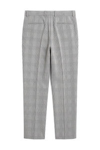 Hugo - Pantaloni grigi a quadri da uomo