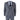 IM41 - Abito da uomo a tre pezzi in tweed grigio a spina di pesce