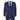 IM43 - Abito da uomo a tre pezzi gessato blu navy stile Shelby