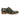 Jett - Scarpe Oxford da uomo verde scuro con punta rinforzata e cuciture a croce