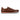 Liverpool - Sneakers slip-on da uomo in pelle marrone con elastico