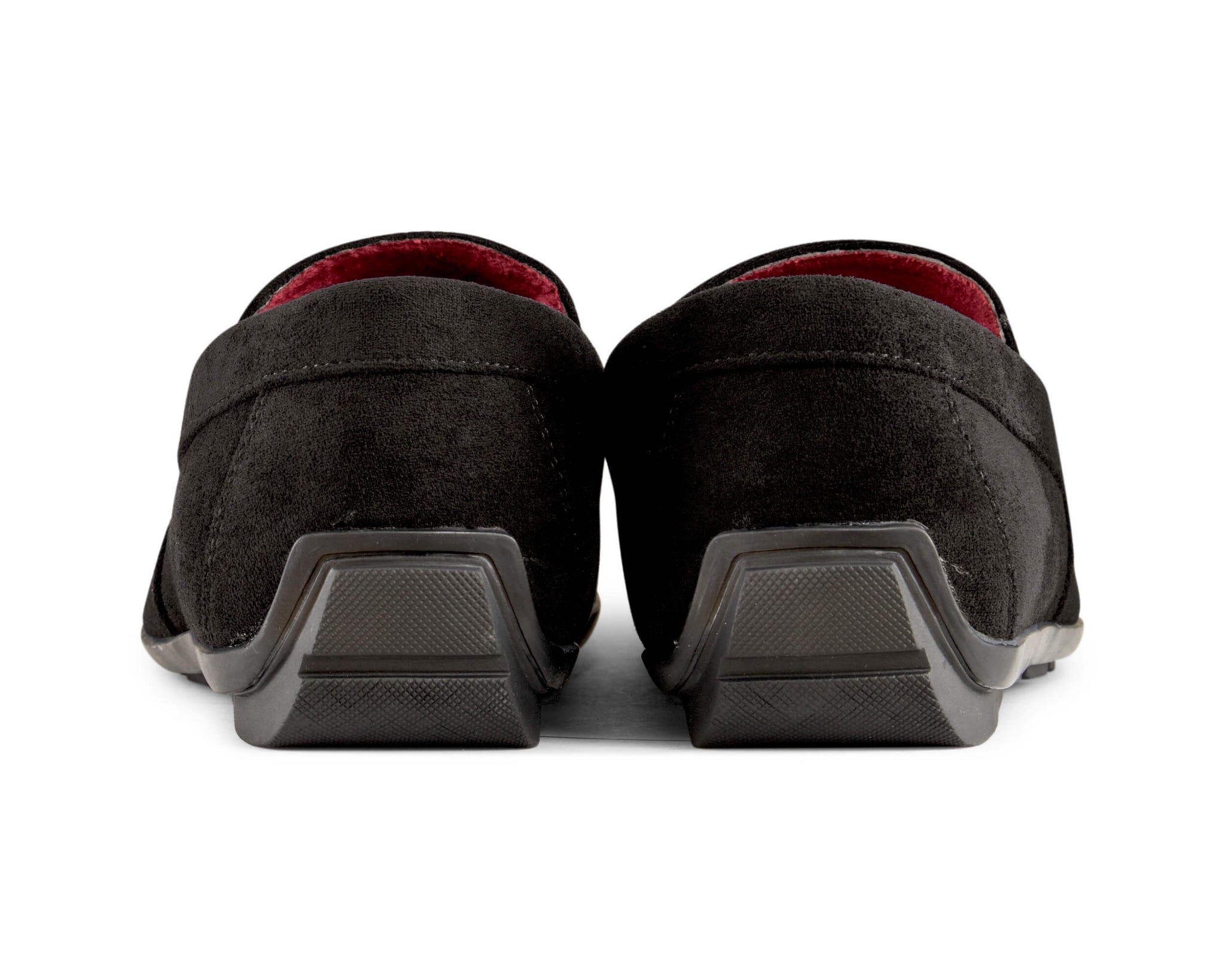 Mens Suede Square Toe Slip On Shoes