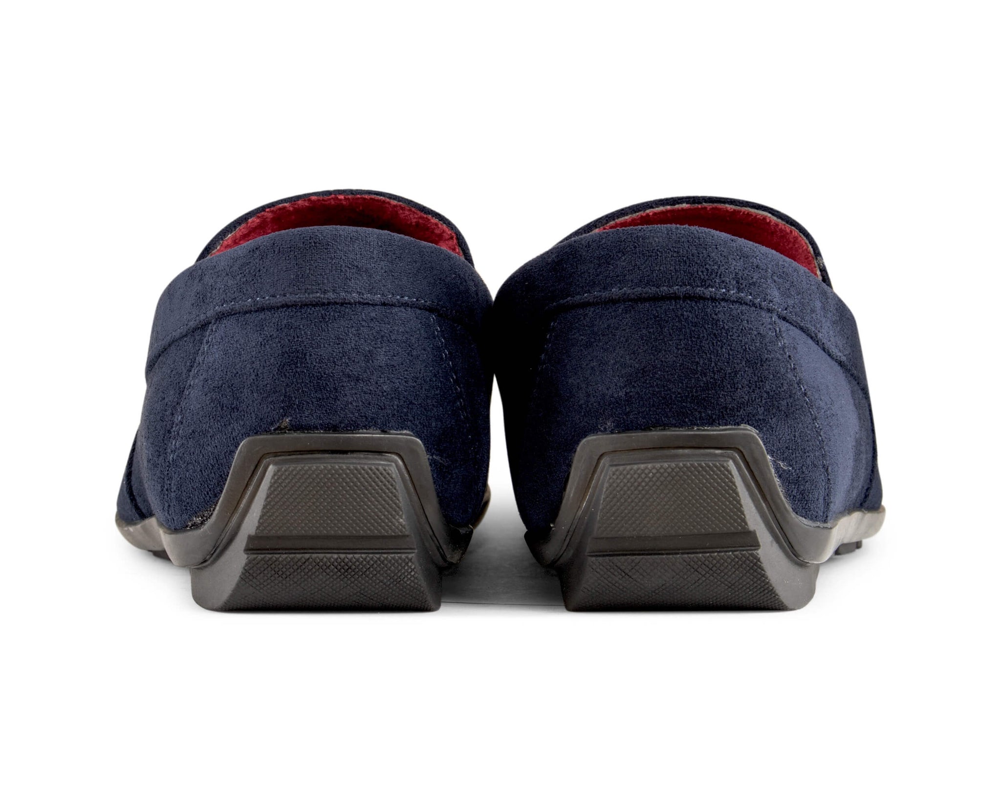 Mens Suede Square Toe Slip On Shoes