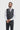 Malibu - Gilet da uomo color antracite con texture