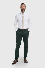 Malibu - Pantaloni da uomo verde foresta