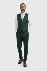 Malibu - Gilet da uomo verde foresta