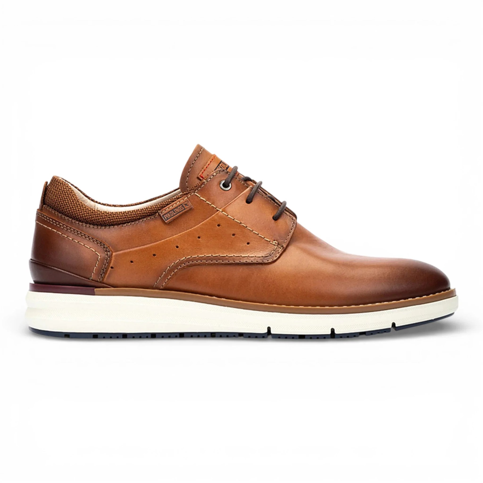 Manacor - Sneakers stringate da uomo in pelle marrone