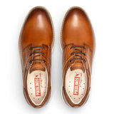 Manacor - Sneakers stringate da uomo in pelle marrone