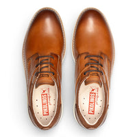 Manacor - Sneakers stringate da uomo in pelle marrone