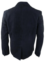 Mens Genuine Suede Blazer Style Jacket Leather Mens Classic VIntage Smart Casual Black