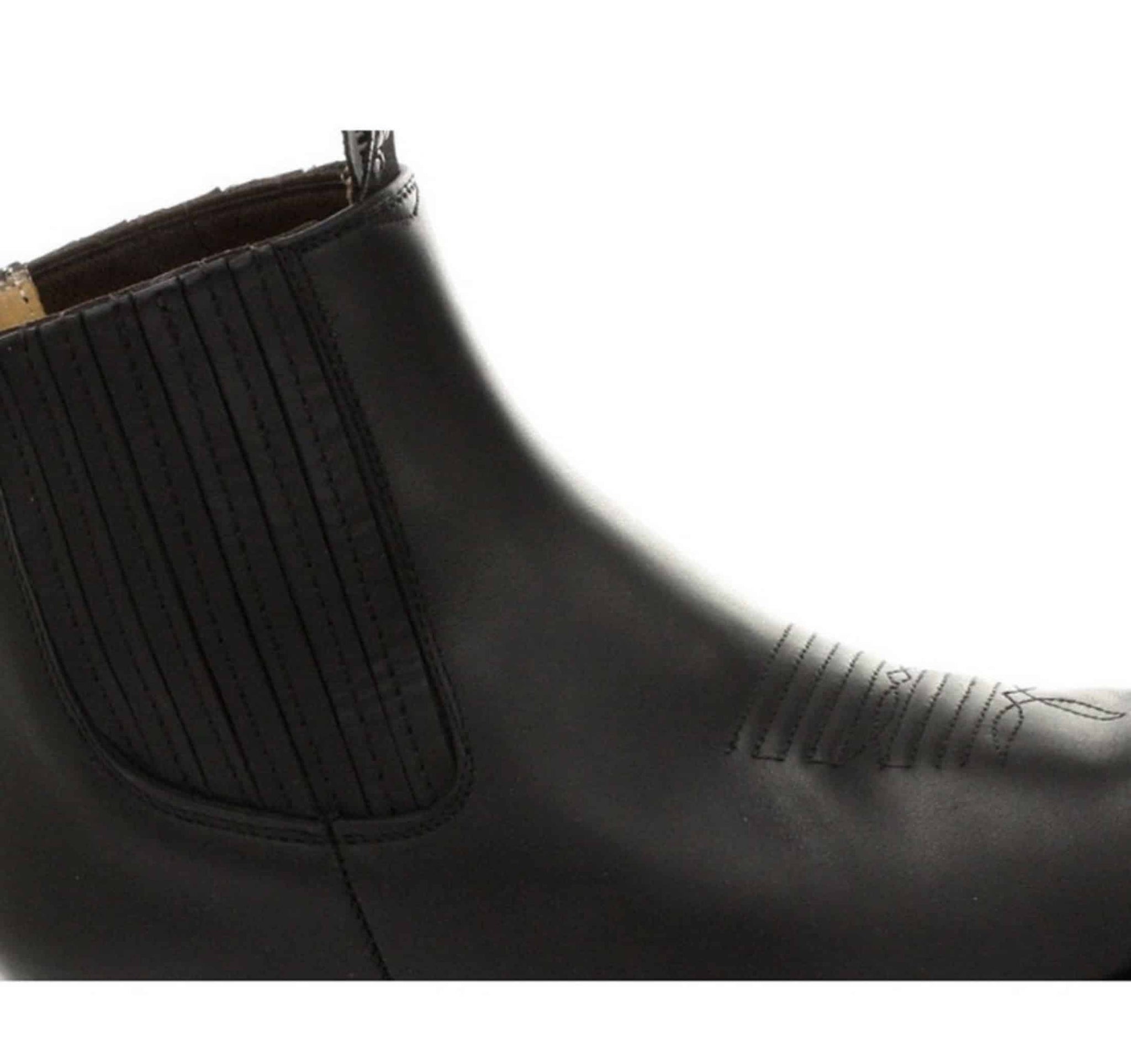 Mens Cowboy Ankle Boots Grinders Maverick Real Leather Western Riding Cuban