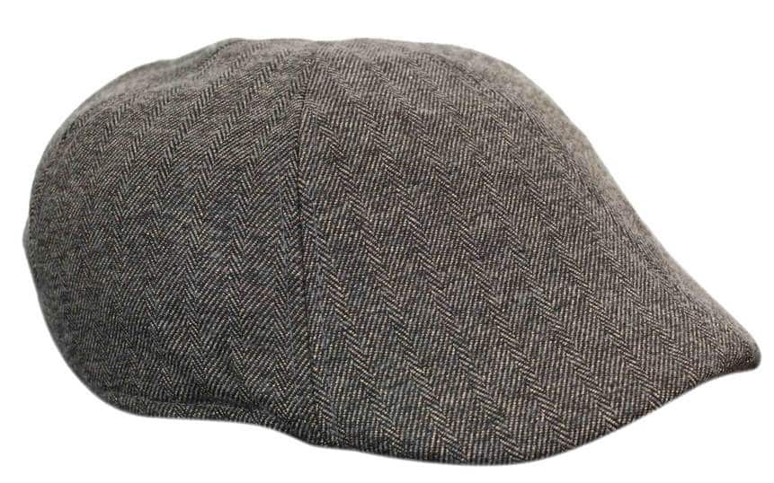 Marc Darcy Rayford Mens Tweed Vintage Retro Grandad Flat Caps Hats Peaky Blinders Check Classic