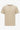 T-shirt da uomo classica beige in misto cotone