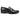 Mocassini slip-on da uomo in vernice nera PU